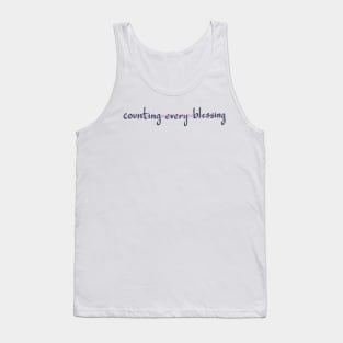 COUNTING EVERY BLESSING Tank Top